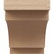 Ekena Millwork 6in. W x 8in. H x 12in. L Mediterranean Woodgrain TimberThane Rafter Tail, Primed Tan RFTUR06X08X12MEDRCPR - alternate 3